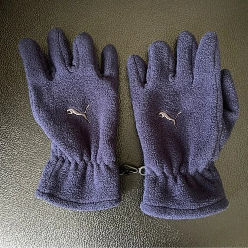 Puma Fleece Gloves Mittens for Kids